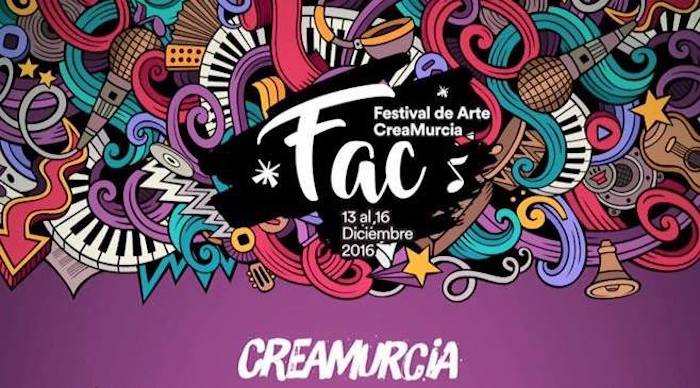 El Festival de Arte CreaMurcia vuelve del 13 al 16 de diciembre