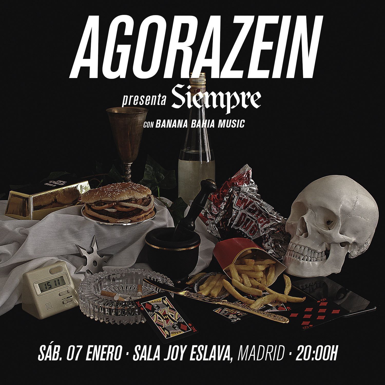 Agorazein presenta ‘Siempre’ en Madrid el 7 de enero