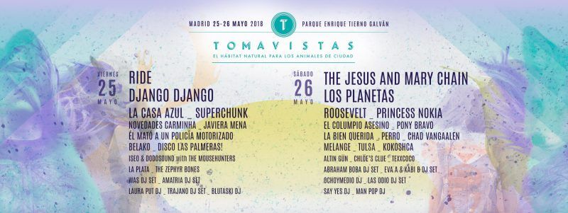 Tomavistas 2018: Confirmaciones y entradas