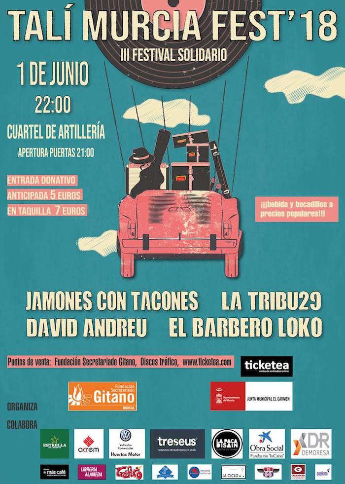 Llega la III edición del Talí Murcia Fest