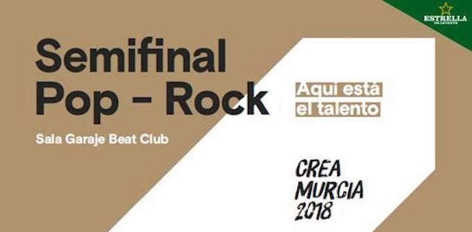 Semifinales pop rock CreaMurcia 2018