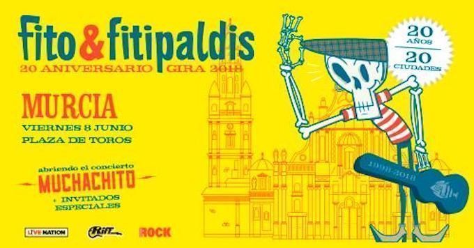 La gira 20 aniversario de Fito & Fitipaldis pasa por Murcia