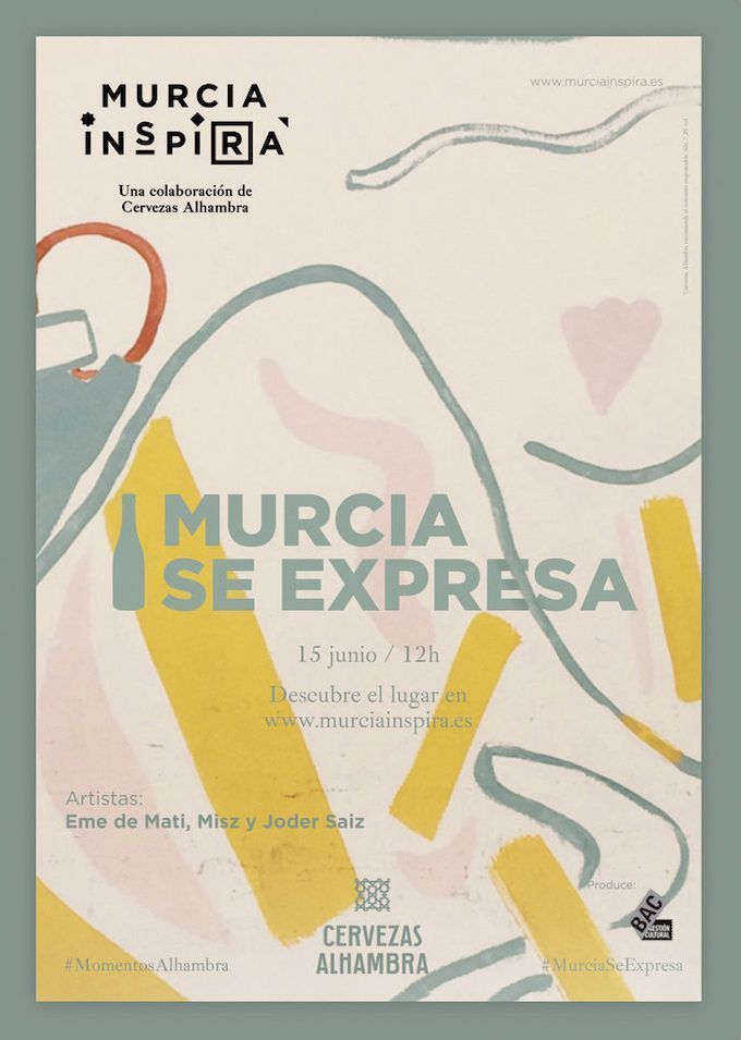 En la nueva edición de Murcia se Expresa, pintarán en directo Misz, Joder Saiz y Eme