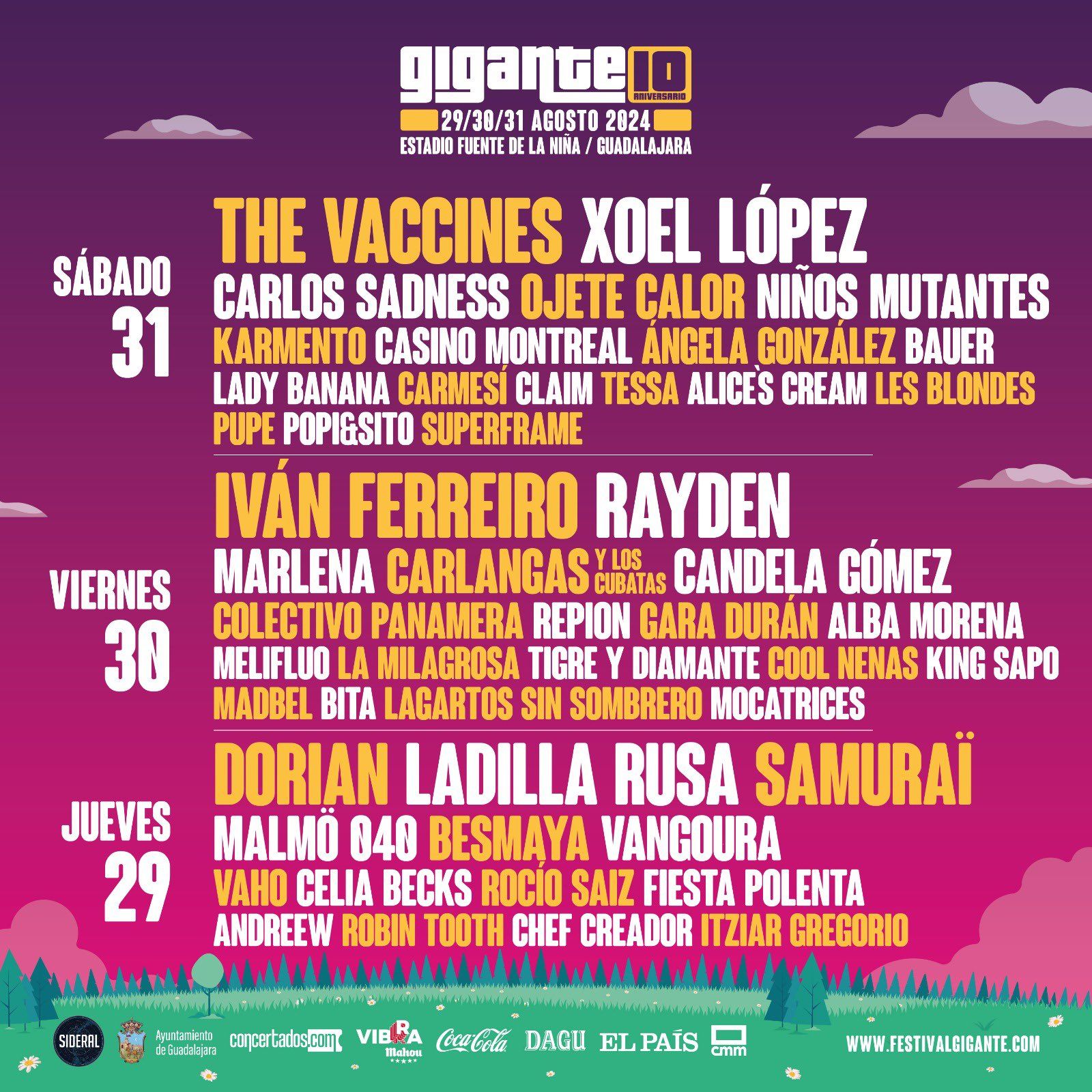 El Festival Gigante cumple 10 años este 2024 en Guadalajara