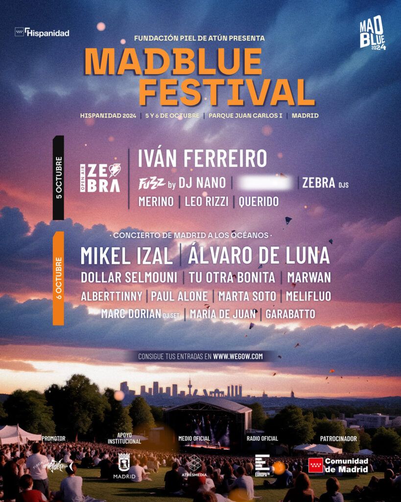 Cartel del MadBlue Festival 2024