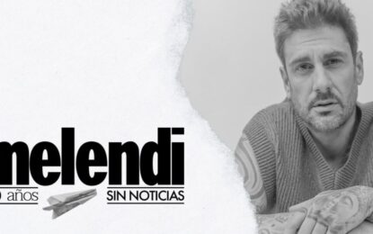 Melendi: Recta Final de la Gira «20 Años Sin Noticias»