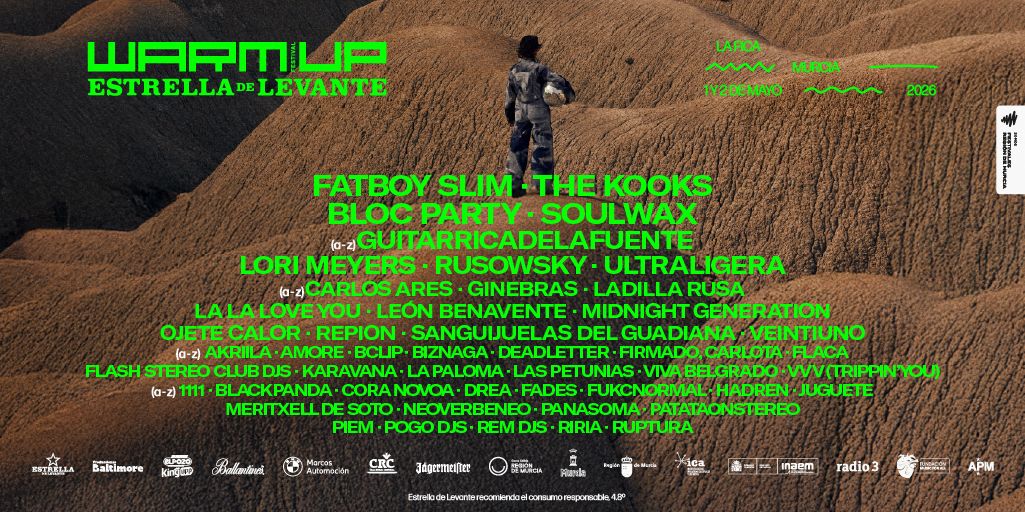 Festival Warm Up Estrella de Levante 2026