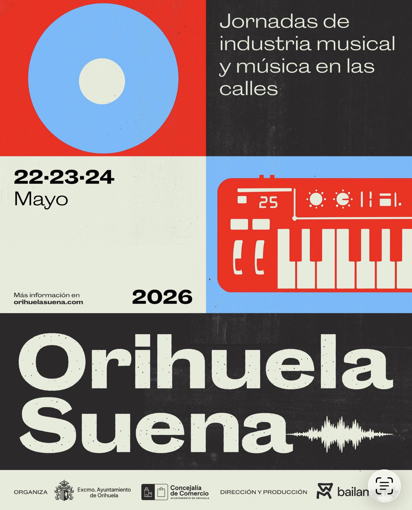 ‘Orihuela Suena’ acerca la industria musical a la Vega Baja